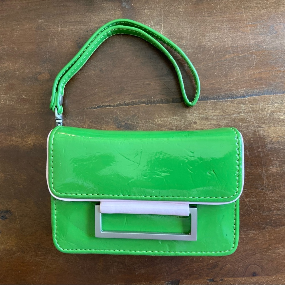 Camera Case Small, Green & Pink‎ Vinyl,